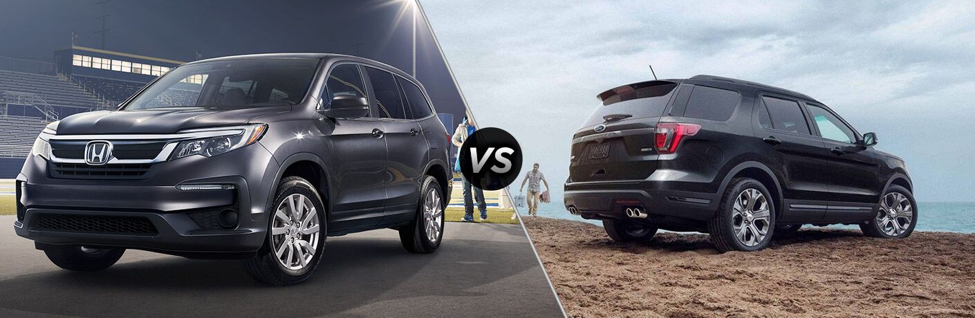 2019 Honda Pilot vs 2019 Ford Explorer