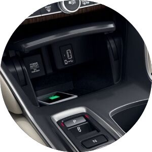 honda accord wireless phone charger