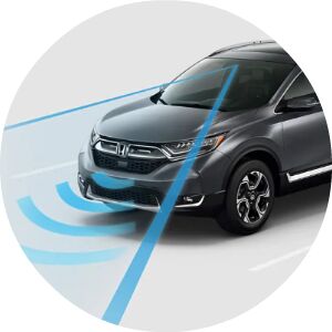 radar detection lines on the honda cr-v