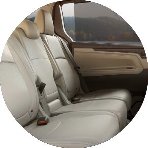 back row seats in the honda odyssey