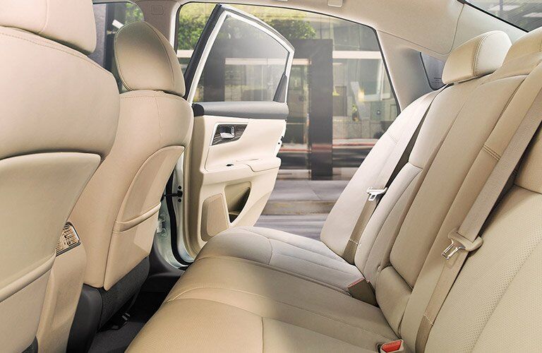 2017 Nissan Altima rear seat passenger room