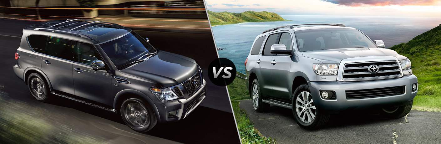2017 Nissan Armada Vs Toyota Sequoia