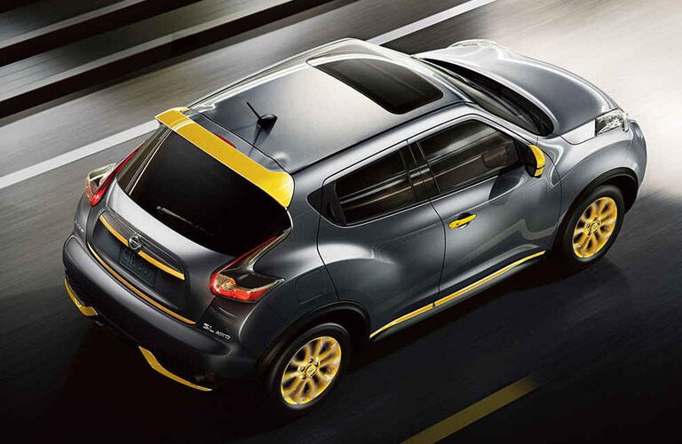 2017 Nissan Juke Dayton OH Exterior Gray Yellow Color Studio Paint Options