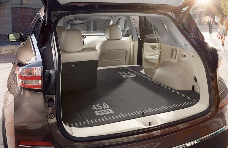 2017 Nissan Murano cargo space