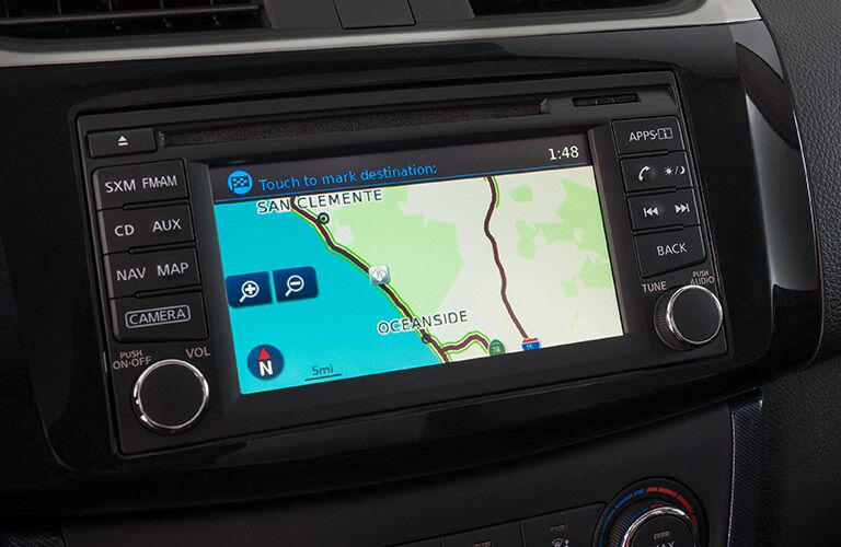 2017 Nissan Sentra navigation