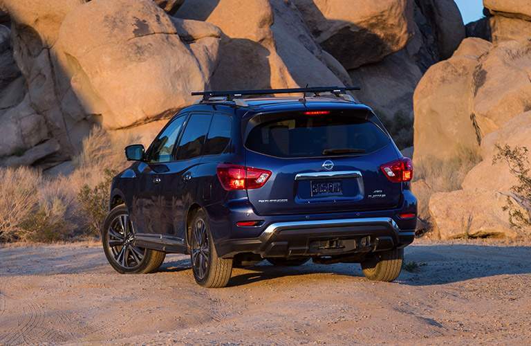 2018 Nissan Pathfinder from rear