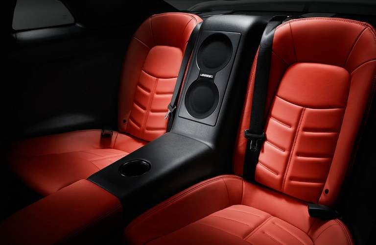 2018 Nissan GT-R back seats.