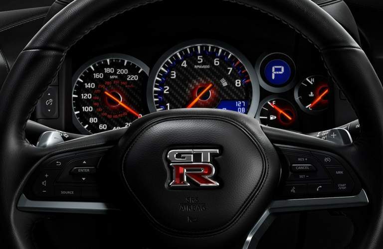 2018 Nissan GT-R Steering Wheel.