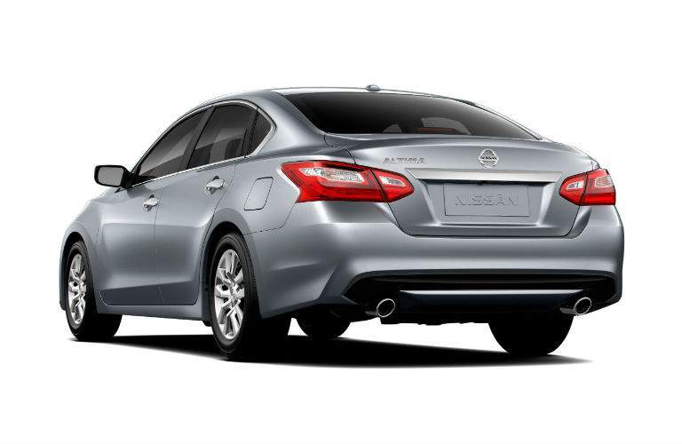 Gray 2018 Nissan Altima from rear