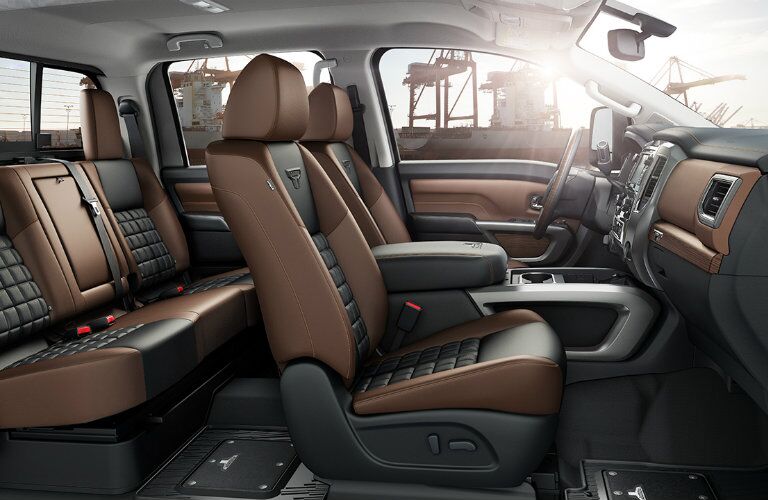 2017 Nissan Titan XD interior features