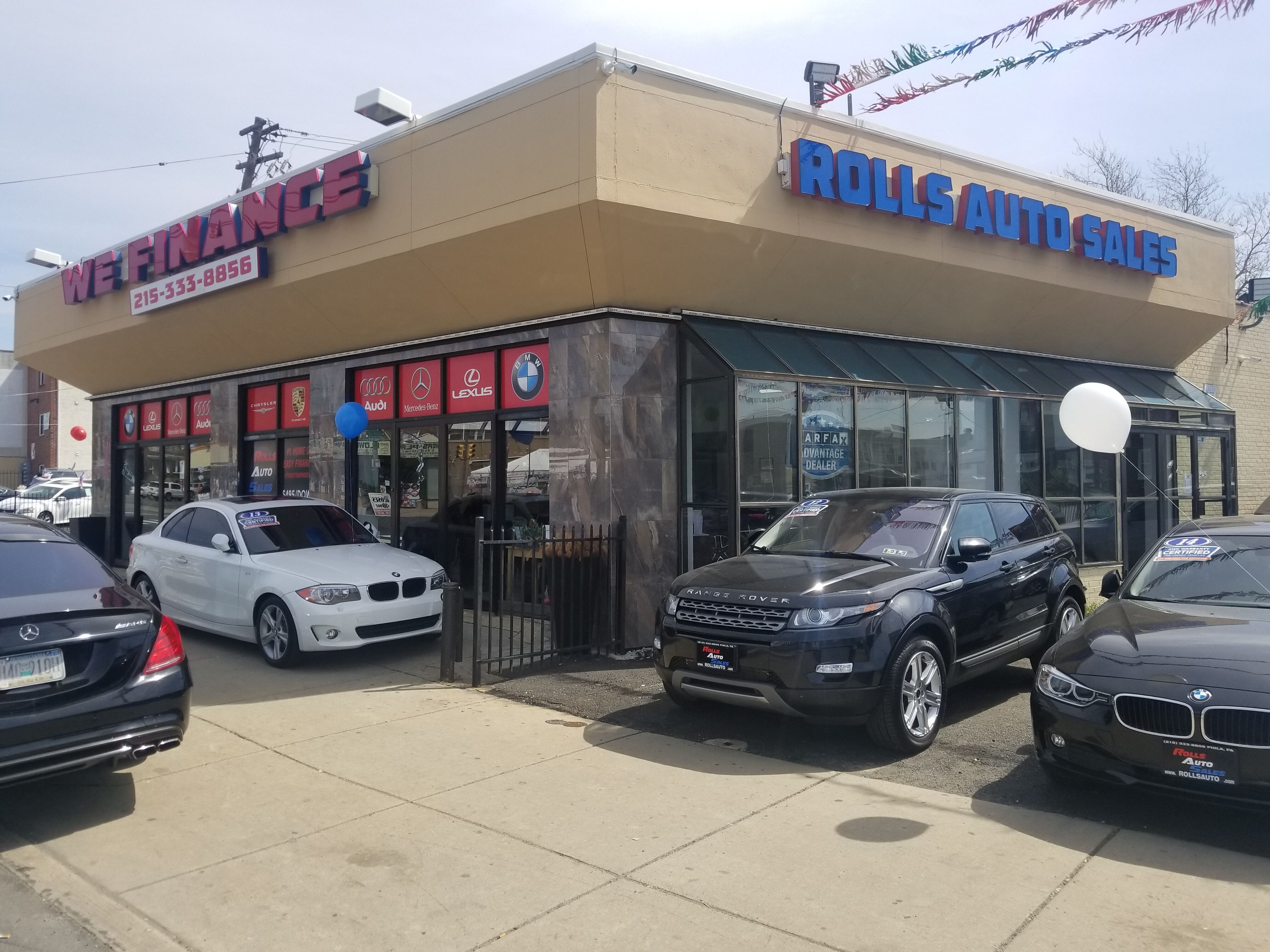 Philadelphia Pennsylvania Dealership Rolls Auto Sales