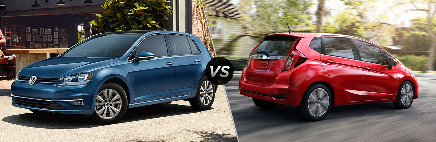2019 Volkswagen Golf Vs 2019 Honda Fit