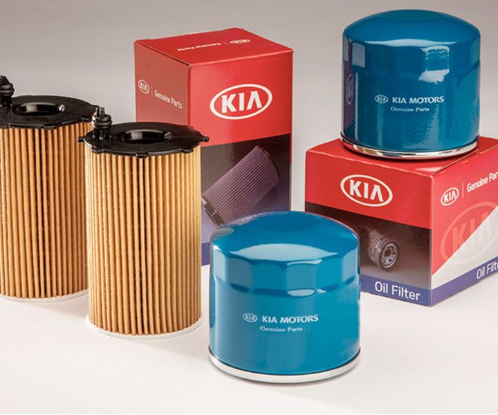 Genuine Kia Filter and Oil Change