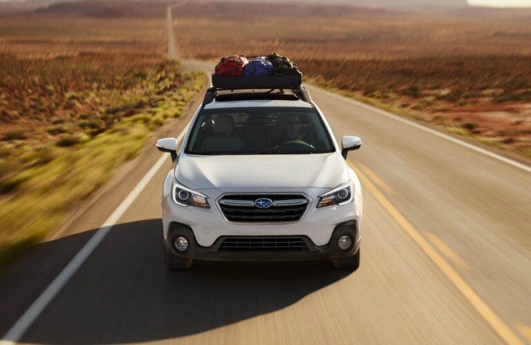 2018 Subaru Outback driving on the highway
