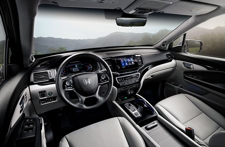 Dashboard of the 2019 Honda Pilot