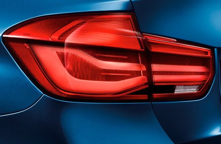2017 BMW 3 Series tailights