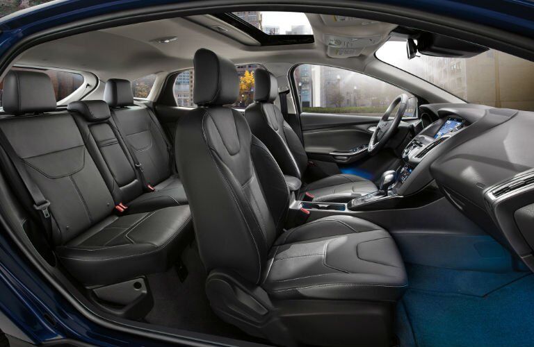 Interior of the 2017 Ford Focus