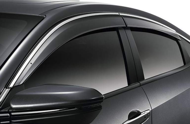 Window detail of the 2017 Honda Civic EX-L