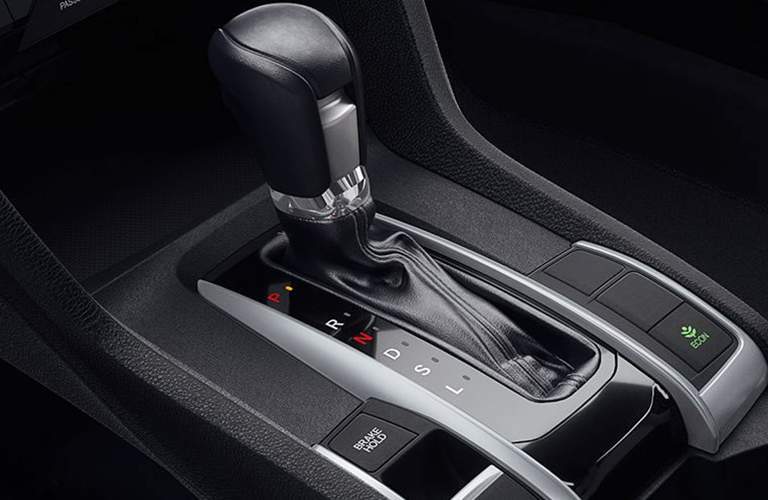 Shift knob on the 2017 Honda Civic EX-L