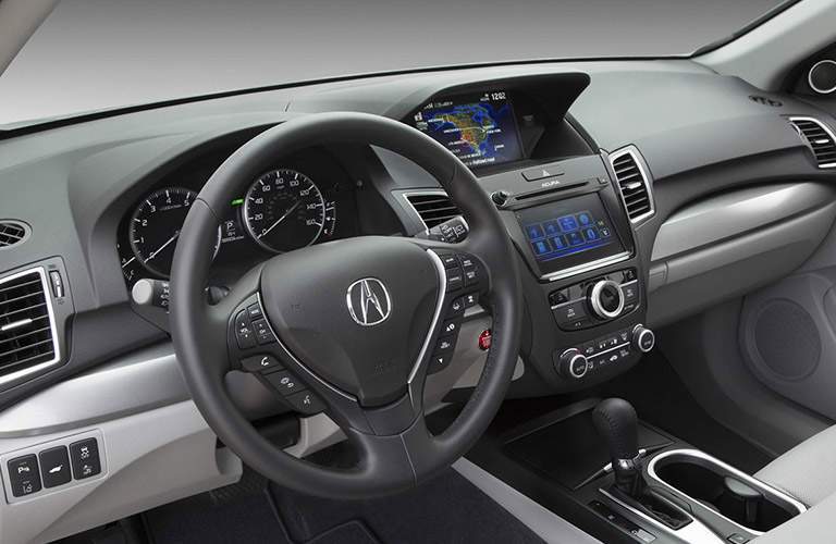 Steering wheel of 2017 Acura RDX