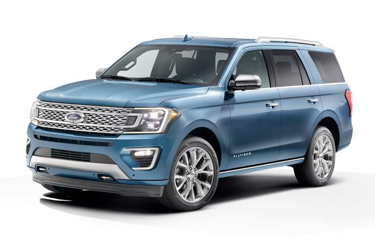 2018 Ford Expedition in blue