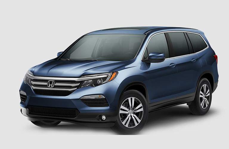 View of 2017 Honda Pilot EX-L from the front
