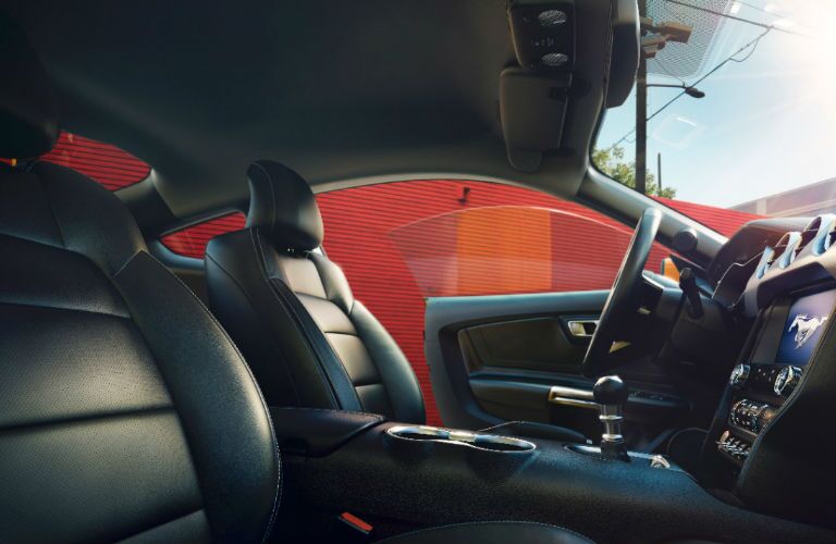 2017 Ford Mustang leather interior