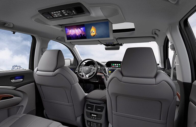 Front seats in the 2019 Acura MDX