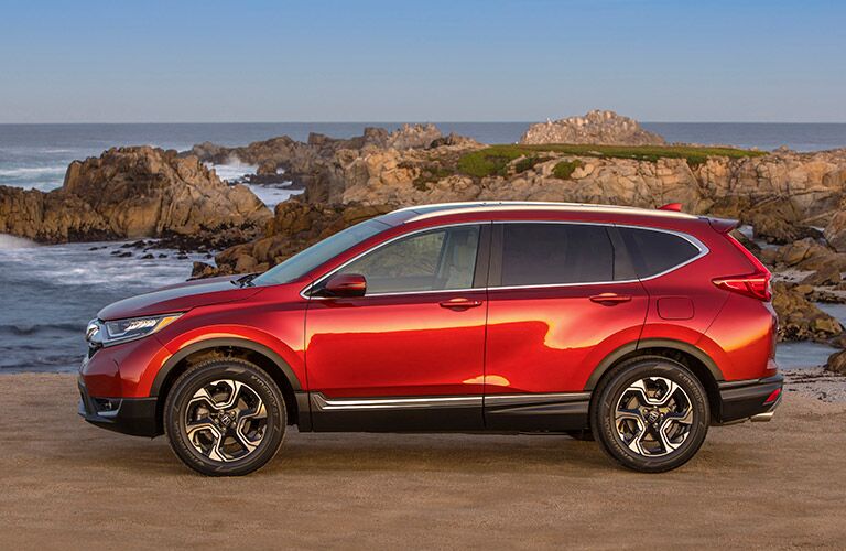 2019 Honda CR-V by the ocean
