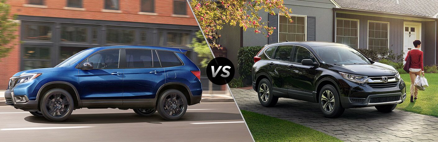 19 Honda Passport Sport Vs 19 Honda Cr V Lx