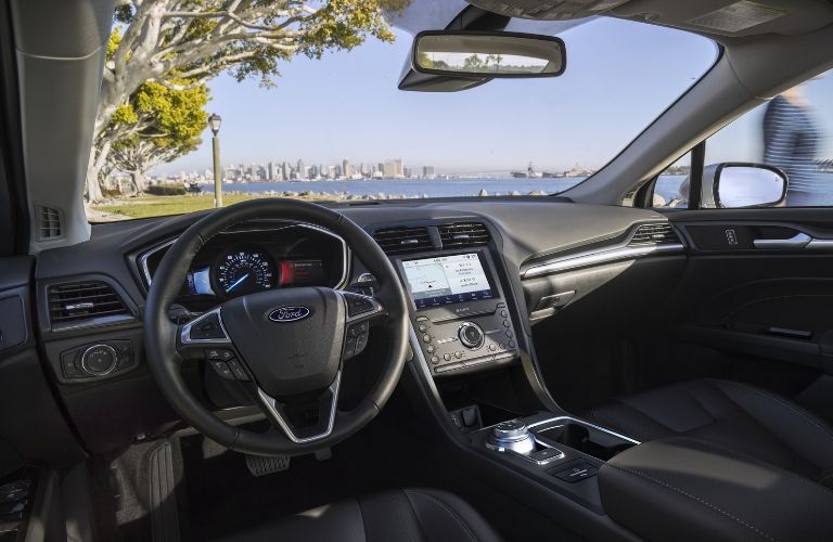 Dashboard in the 2020 Ford Fusion