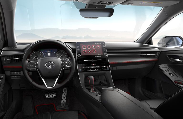 Dashboard of the 2020 Toyota TRD
