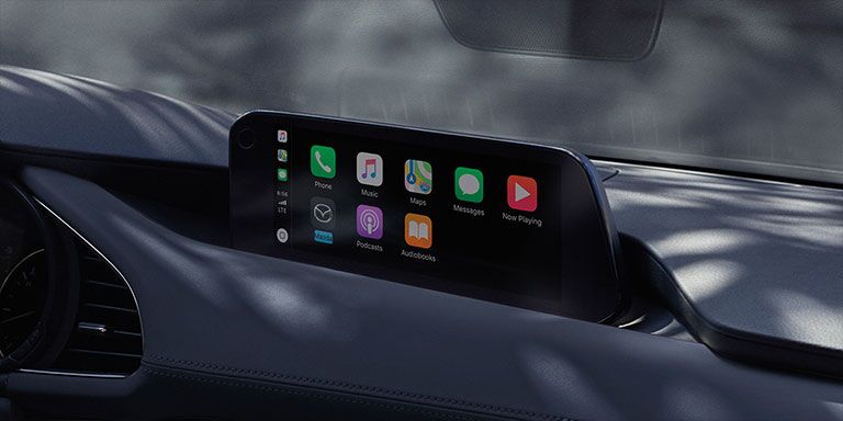 2019 Mazda3 touchscreen display