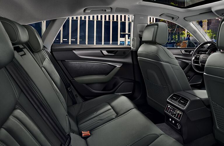 Back seats of the 2019 Audi A7