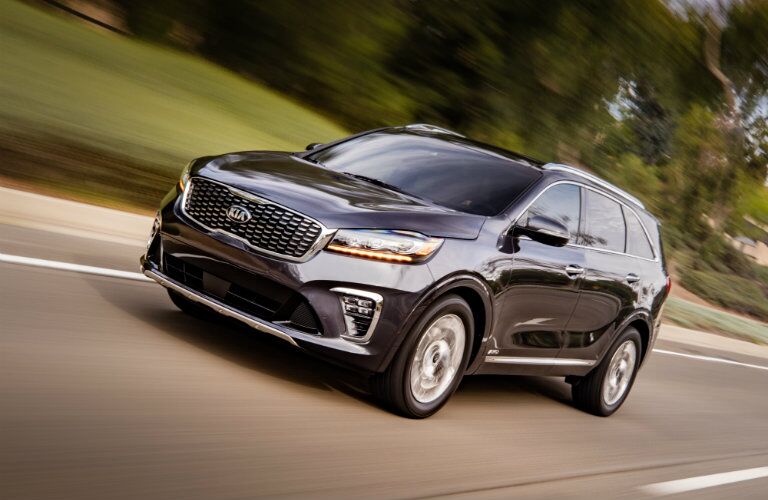 2019 Kia Sorento on a rural road