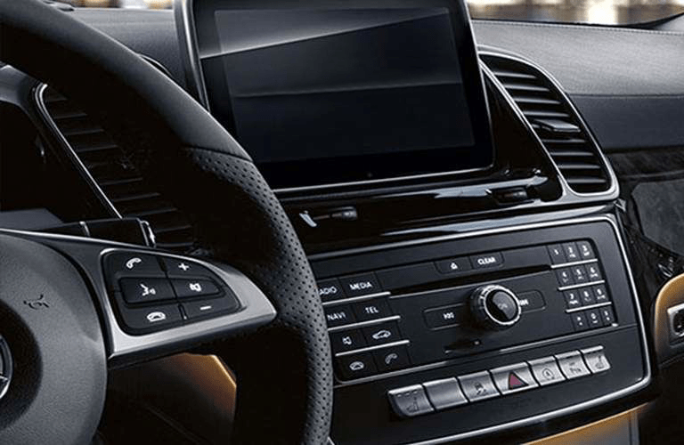 Touchscreen in the 2018 Mercedes-Benz GLE Class