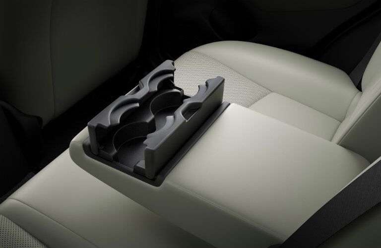 mazda cx-3 rear armrest and cup holders