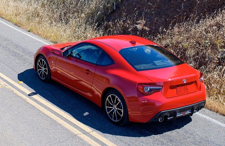 2018 Toyota 86 exterior in red