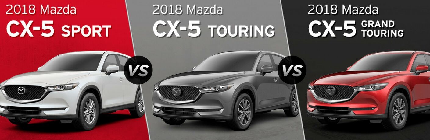 2018 Mazda Cx 5 Sport Vs 2018 Mazda Cx 5 Touring Vs 2018