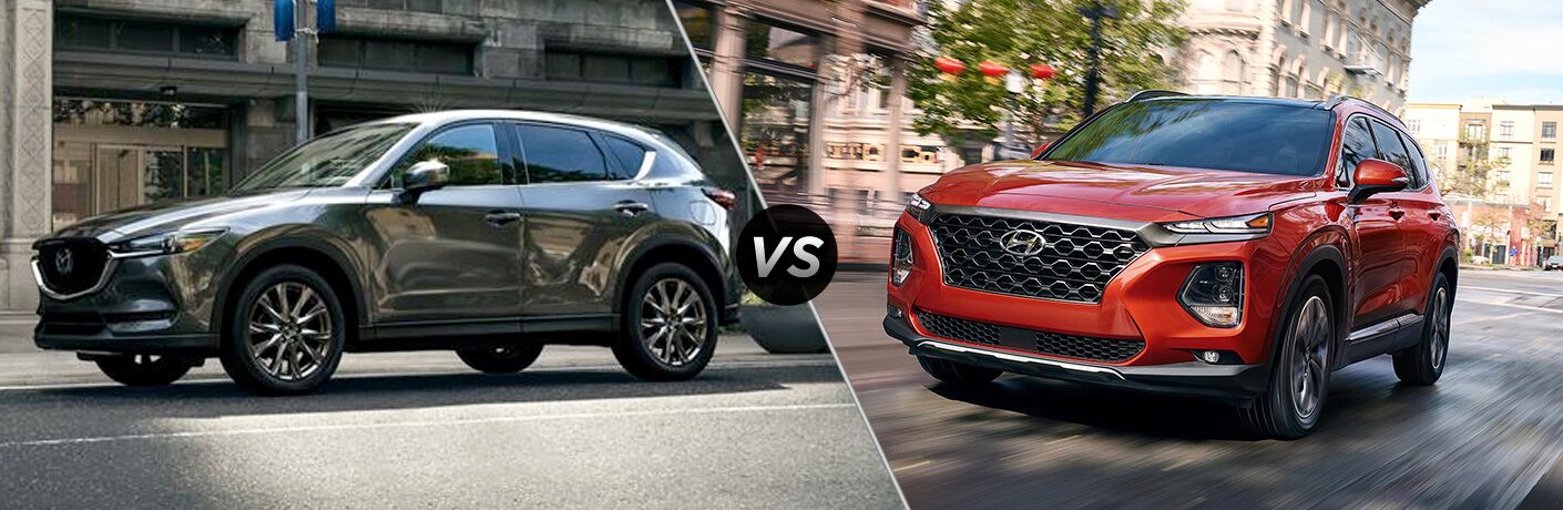 Mazda Santa Fe >> 2019 Mazda Cx 5 Vs 2019 Hyundai Santa Fe Mazda Santa Fe >> 2019 Mazda Cx 5 Vs 2019 Hyundai Santa Fe