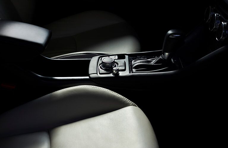 Close Up of 2019 Mazda CX-3 Center Console
