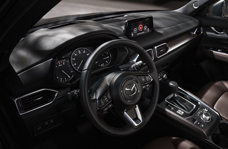 2020 Mazda CX-5 Signature Steering Wheel and Dashboard