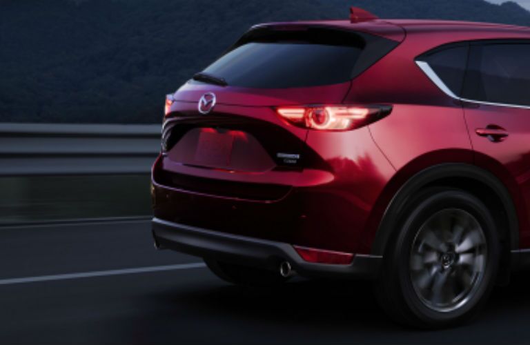 Close Up of 2021 Mazda CX-5 Rear Exterior