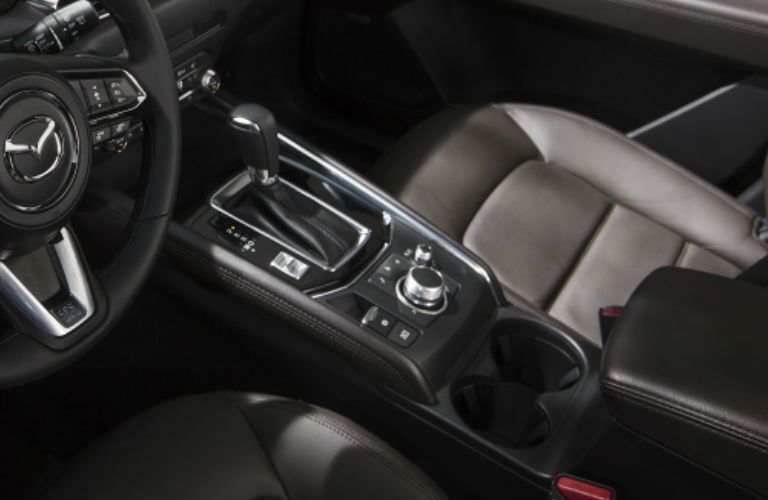 Close Up of 2021 Mazda CX-5 Center Console