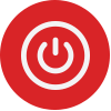 Red Power Button
