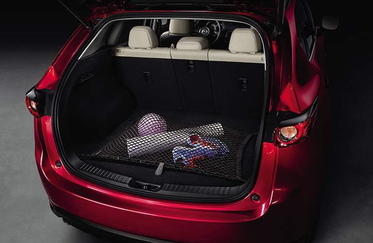 2018 Mazda CX-5 trunk open and filled