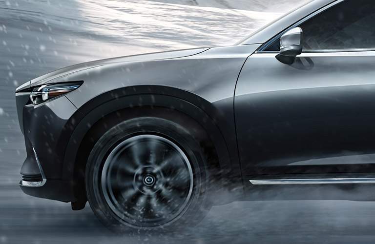 2018 Mazda CX-9 Front Hood in Snow