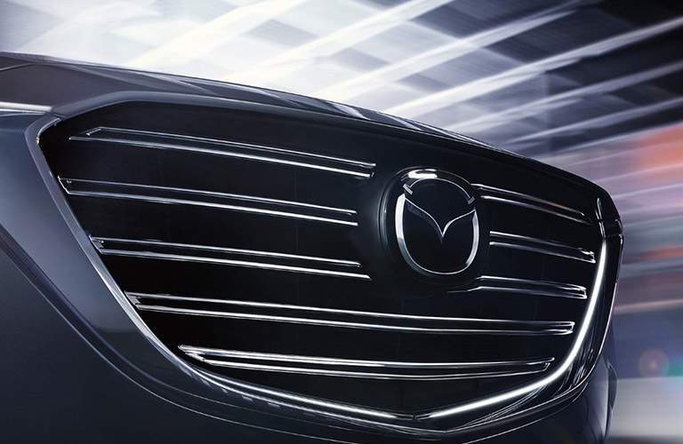 2018 Mazda CX-9 closeup of grille