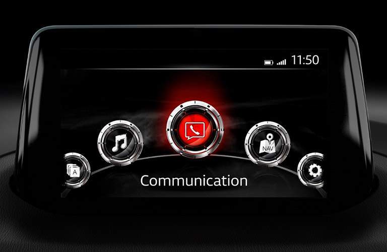 2018 Mazda3 Mazda Connect infotainment system screen