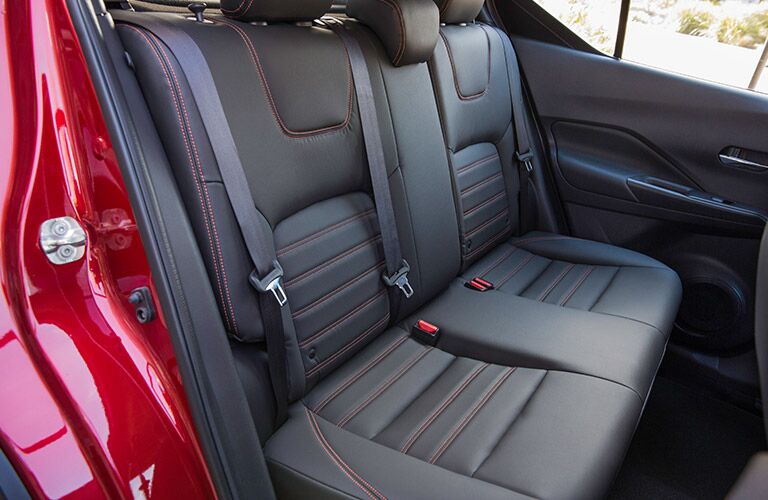 rear seat of 2018 nissan kicks